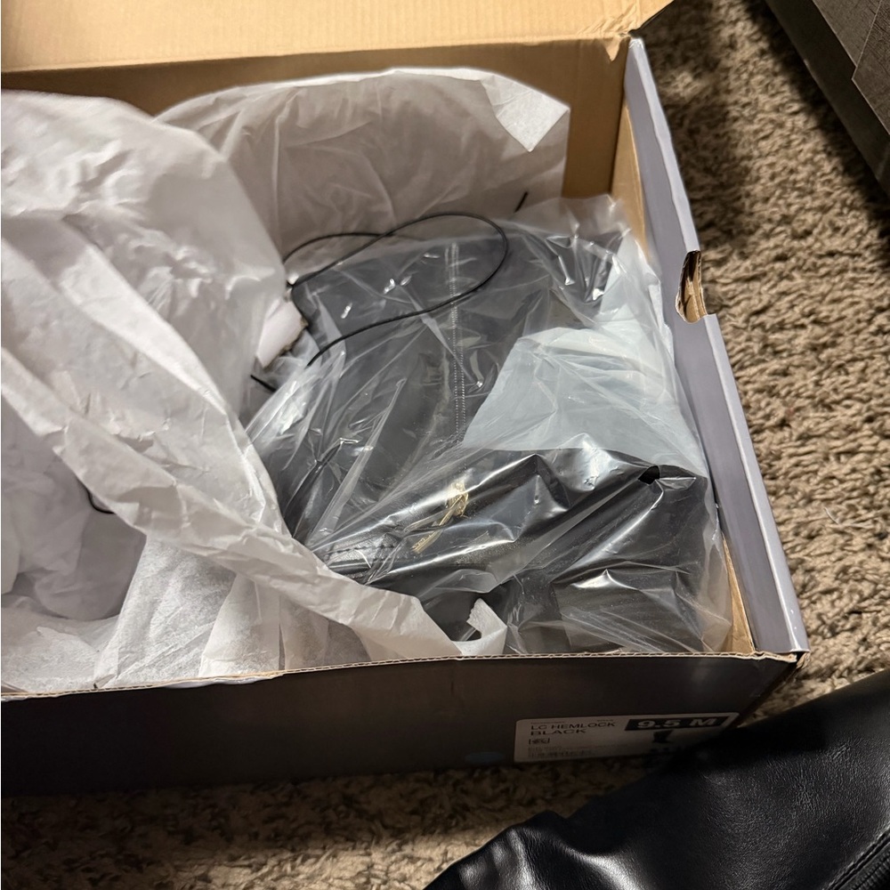 Liz Claiborne Black Heeled Boots
